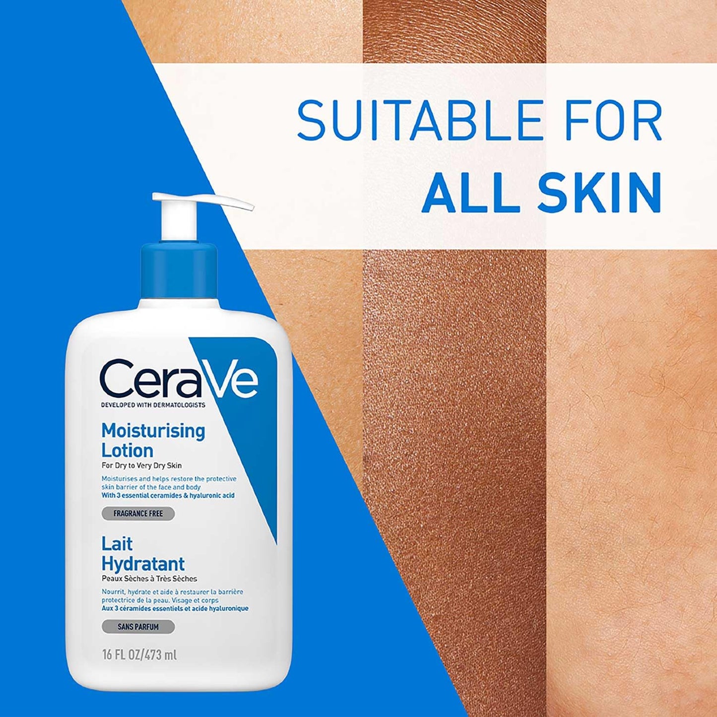 CeraVe Moisturizing Lotion For Dry Skin (473ml)