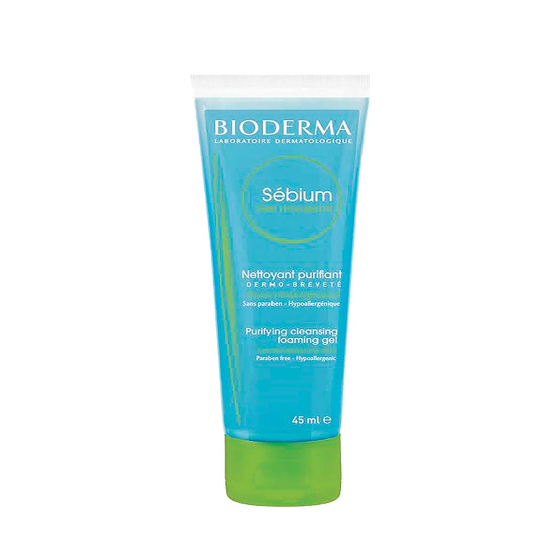 Bioderma Sebium Gel Moussant Purifying Cleansing Foaming Gel - 45 ml