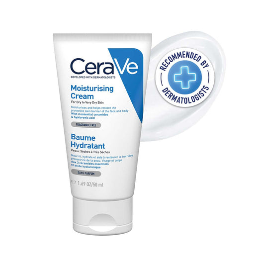 CeraVe Moisturizing Cream For Dry To Very Dry Skin (50ml)