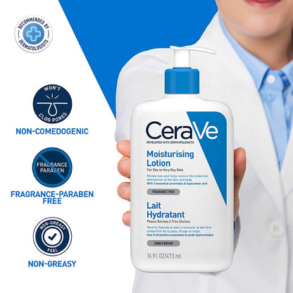 CeraVe Moisturizing Lotion For Dry Skin (473ml)