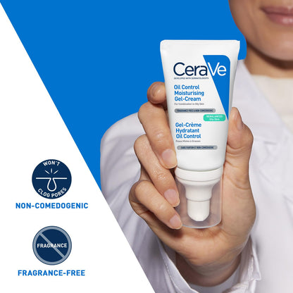 CeraVe Oil Control Gel Cream with Ceramides, Hyaluronic Acid & Niacinamide [52ml]