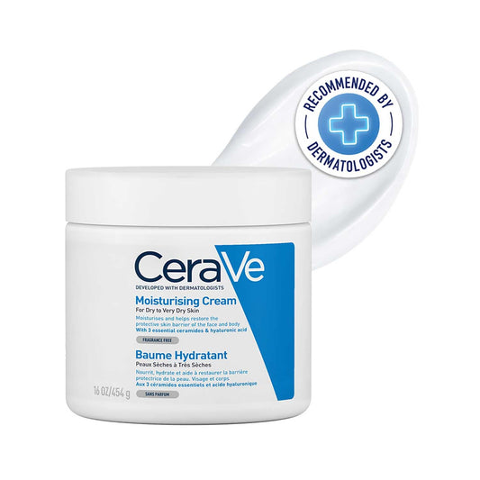 CeraVe Moisturizing Cream For Dry To Very Dry Skin (454g)