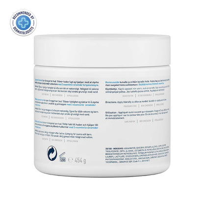 CeraVe Moisturizing Cream For Dry To Very Dry Skin (454g)