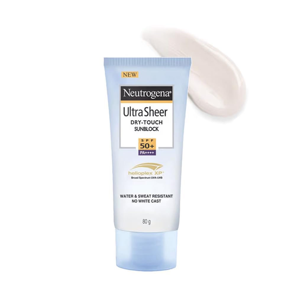 Neutrogena Ultrasheer SPF50+ PA++++ Ultra Light Moisturizing Face Sunscreen - 80g